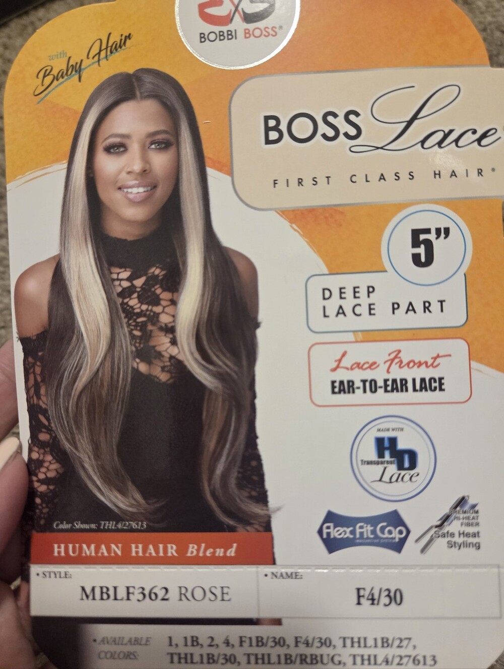 Bobbi Boss MBLF362 ROSE F4/30
